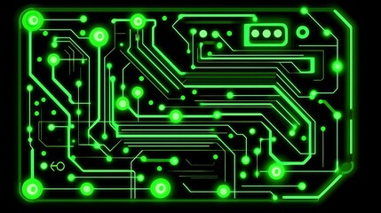 Obraz premium Circuit Board Pattern