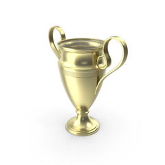 Sport Trophy Isolated on Transparent Background