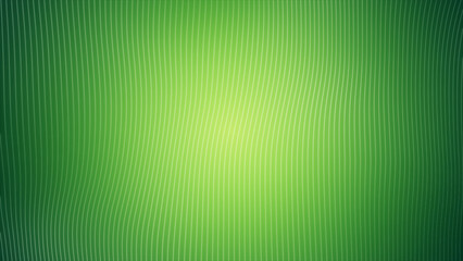 Smooth green gradient background with abstract curved white lines, minimal technological or modern organic flow effect.