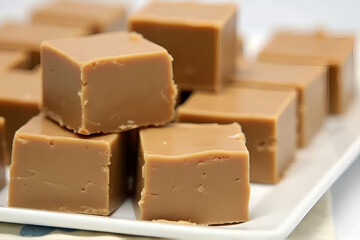 National Fudge Day Celebration with Delicious Chocolate Fudge Pieces

