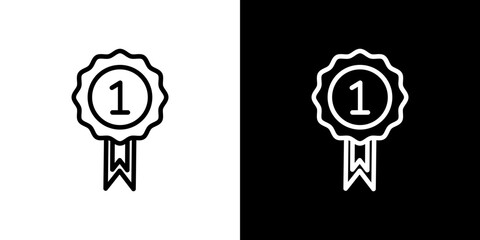 Badge icon symbol concept for graphic design, Website, UI. Svg