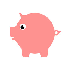 piggy bank — vector icon