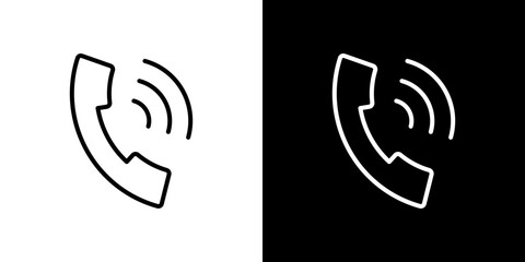 Call icon symbol concept for graphic design, Website, UI. Svg