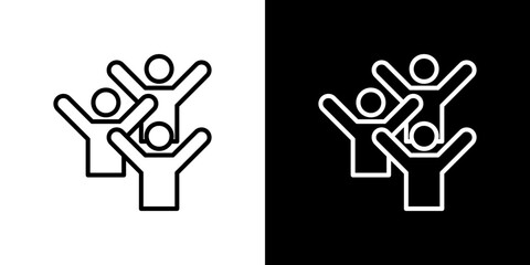 celebration icon symbol concept for graphic design, Website, UI. Svg