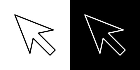Cursor icon symbol concept for graphic design, Website, UI. Svg