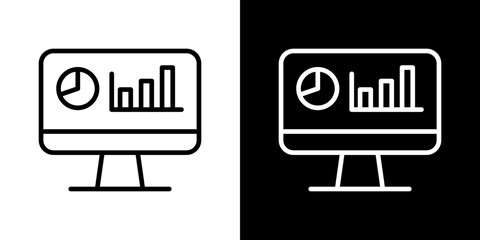 Dashboard icon symbol concept for graphic design, Website, UI. Svg