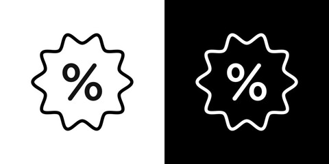 Discount icon symbol concept for graphic design, Website, UI. Svg