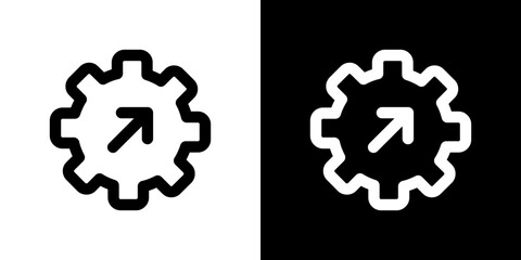 Efficiency icon symbol concept for graphic design, Website, UI. Svg