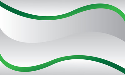 Abstract Green Wave Design for background