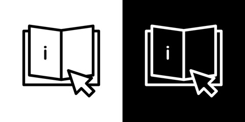 Guide icon symbol concept for graphic design, Website, UI. Svg