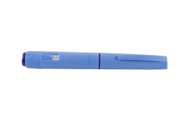 Cutout Ozempic injection pen PNG on transparent background
