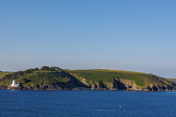 An der Küsten von Cornwall in England