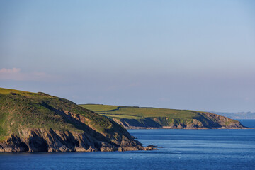 An der Küsten von Cornwall in England