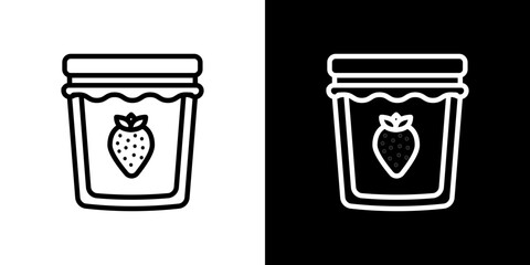 Jam icon symbol concept for graphic design, Website, UI. Svg