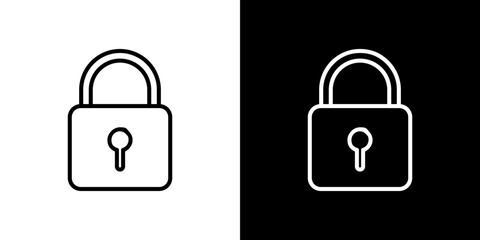Lock icon symbol concept for graphic design, Website, UI. Svg