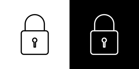 Lock icon symbol concept for graphic design, Website, UI. Svg
