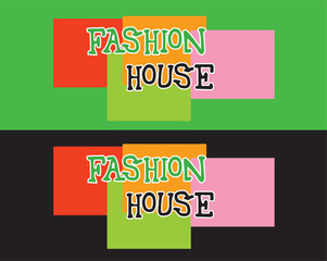 Fashion House Logo Vector Design.eps