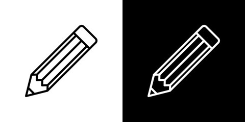 Pencil icon symbol concept for graphic design, Website, UI. Svg
