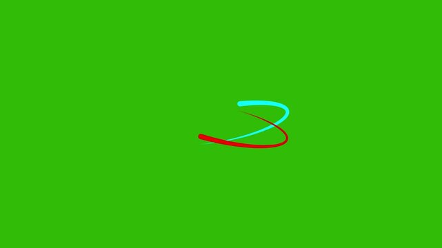blue and red Modern Line Rotation Animation With CSS Transform And Transition Properties Creating Smooth Eye Friendly Rotating Line Movement