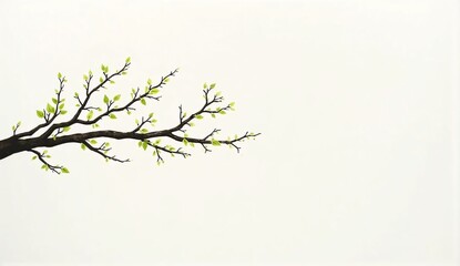 Obraz premium branch with leaves