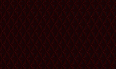 Deep Red Diamond Abstract Seamless Design