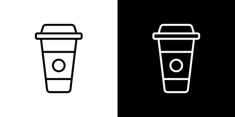 Togo Cup icon symbol concept for graphic design, Website, UI. Svg