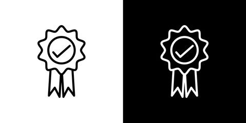 Warranty icon symbol concept for graphic design, Website, UI. Svg