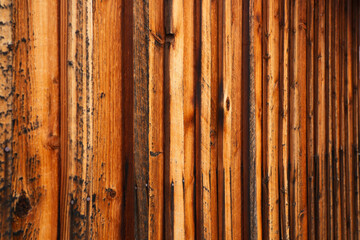 Weathered wooden wall texture – Rustic vintage barn wood background