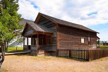 Photographer's studio of the Fort Steele Heritage Town in the East Kootenay region of southeastern British Columbia, Canada