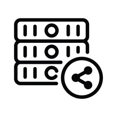 Storage share icon