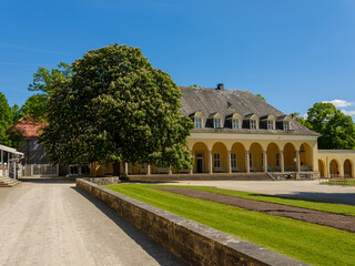 Wandelhalle im Kurpark von Bad Pyrmont