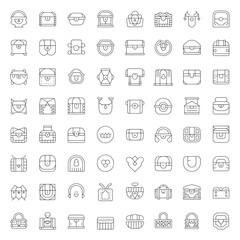 Unveiling a Collection of Miniature Chests Treasures of the Imagination in on transparent background