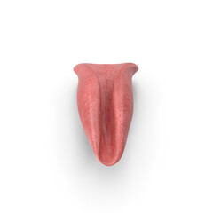 Tongue Pose Isolated on Transparent Background