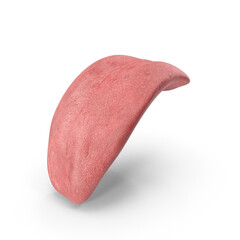 Tongue Pose Isolated on Transparent Background