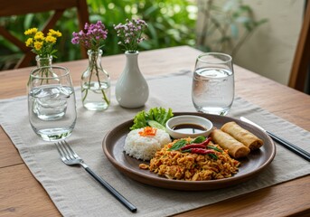Spicy Kuay Jap Yuan Value Meal: Authentic Thai Food Experience