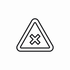 caution warning icon sign vector