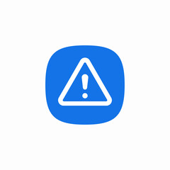 error warning icon sign vector