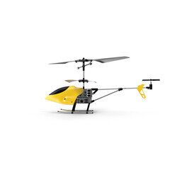 Toy Helicopter Isolated on Transparent Background