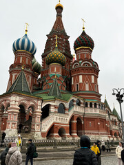 Red Square and Saint Basil’s Cathedral in Moscow – Historic Landmark
