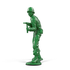 Toy Soldier Isolated on Transparent Background