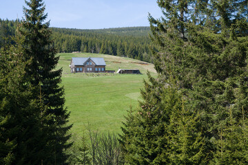 Charming Log Chalet in Horni Mala Upa - Czech Mountains