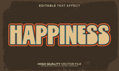 Retro vintage text effect, editable text effect and 80s 3d font style bold shadow neon poster design