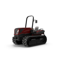 Tractor Isolated on White Background