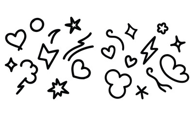 Music notes pattern on a black background, a vector illustration of artistic sound symbols for design and education