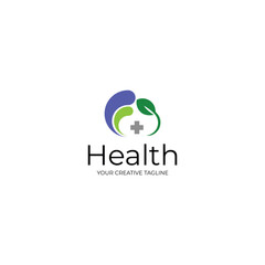 Minimalist healthcare logo for your brand
