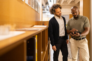 Modern coworking space in Barcelona with professionals