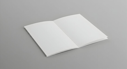 Blank Brochure Mockup Design Template for Your Branding