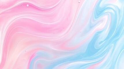 Abstract Swirling Pastel Colors