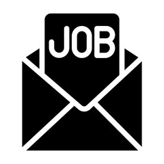 Paper Plane Vector Glyph Icon Design