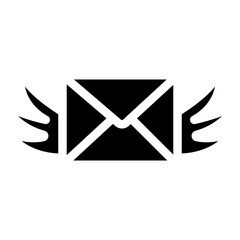 Good Feedback Vector Glyph Icon Design